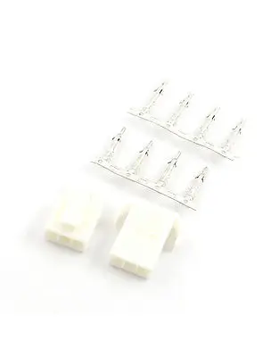10 комплектов белый 3Pin мужской женский мини Tamiya штекер непроводной обжимной разъем