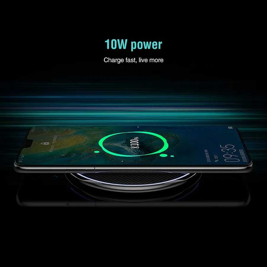  NILLKIN Wireless Charger Set for iPhone 11/11 Pro/11 Pro Max Come with Wireless Charging Pad and pr
