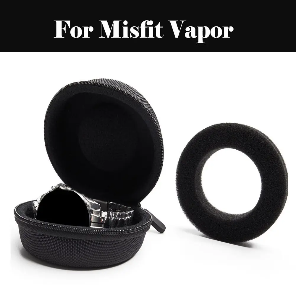 

Pocket Storage Case Pouch Bag Mini Box Hard Protective Bag Pouch Cover Zipper SmartWatch Box For Misfit Vapor