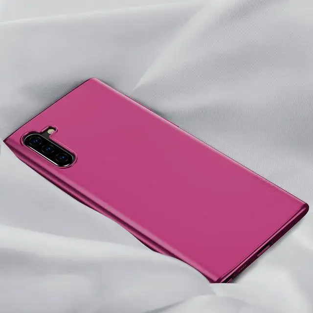 X-level чехол для samsung Galaxy Note 10 Plus Мягкий матовый ТПУ сенсорный задняя крышка телефона для samsung Galaxy Note 10 чехол Note10 - Цвет: Бордовый