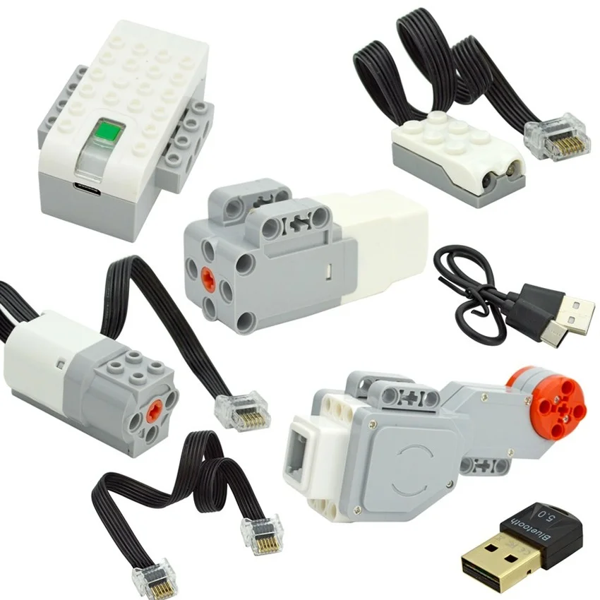Детали для строительных блоков Power function EV3 WEDO 2 0 техническая Совместимость 45303 45300