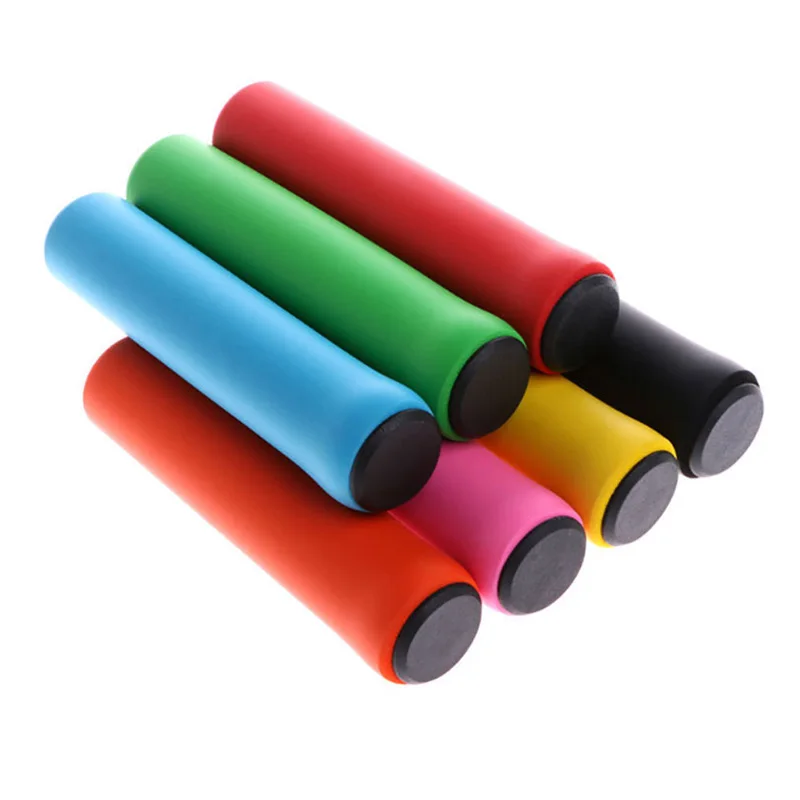 

2019 Cycling Bike Bicycle Gear Grips Mountain Bike Silicone Handlebar Soft Ultralight Grips Anti-skid Shock-absorbing Bike Part