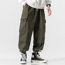 JAYCOSIN мужские брюки карго, Новая повседневная одежда, плюшевые утолщенные комбинезоны, модные теплые брюки большого размера, мужские брюки, горячая Распродажа