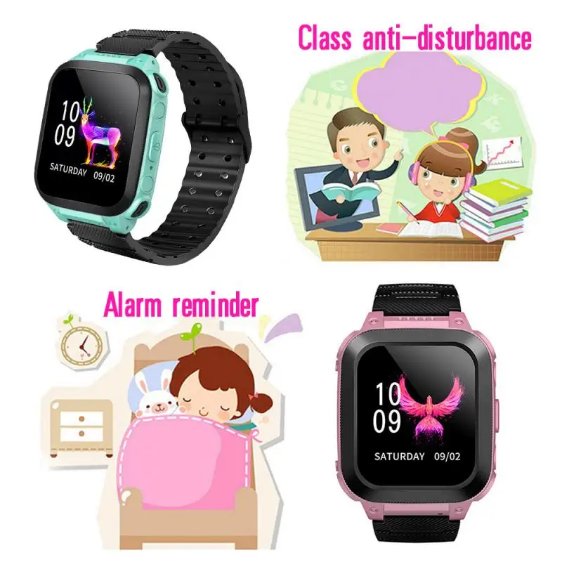 Детский gps трекер SOS Smartwatch мониторинг позиционирования телефон дети водонепроницаемые часы детские часы Совместимость IOS и Android PK Q80