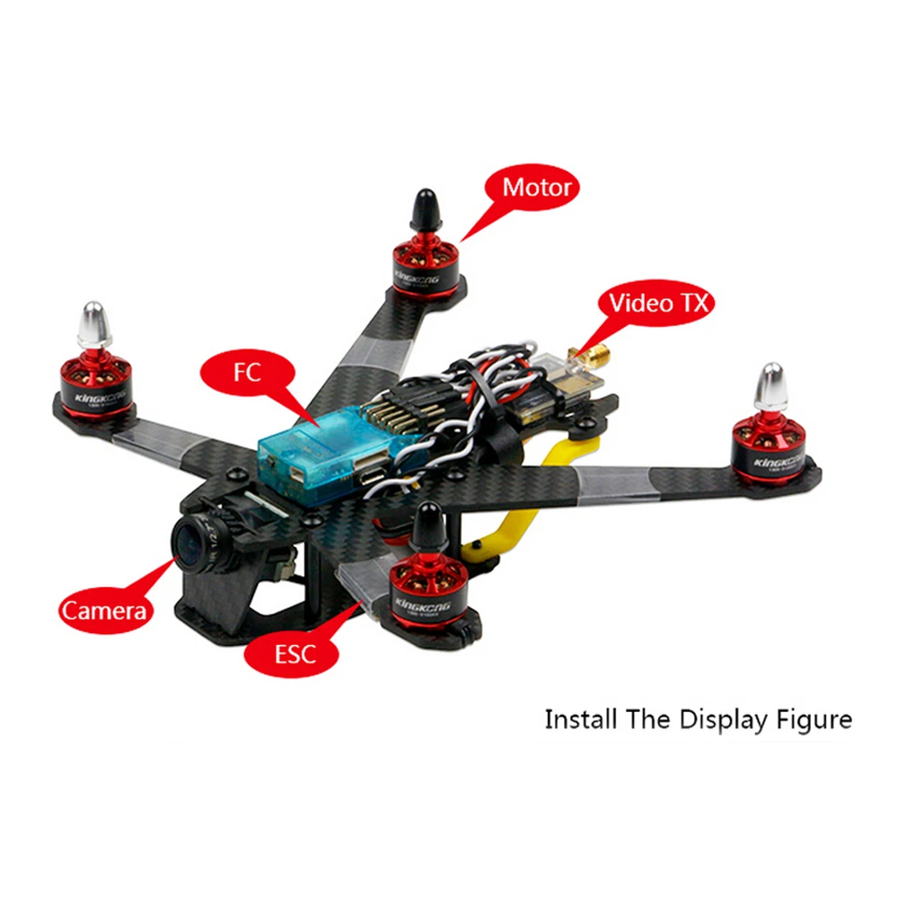 Kingkong SWIFT 135 165 Крышка для квадрокоптера для гоночного FPV самолета