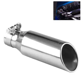 

10.3"inch Stainless Steel Car Exhaust Muffler Tip Pipe 2.5" Inlet 3" Outlet