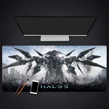 

Anime HALO Gaming Mouse Pad Computer Gamer Mousepad Large Game Rubber No-slip Mouse Mat Big Mause Pad for PC Laptop