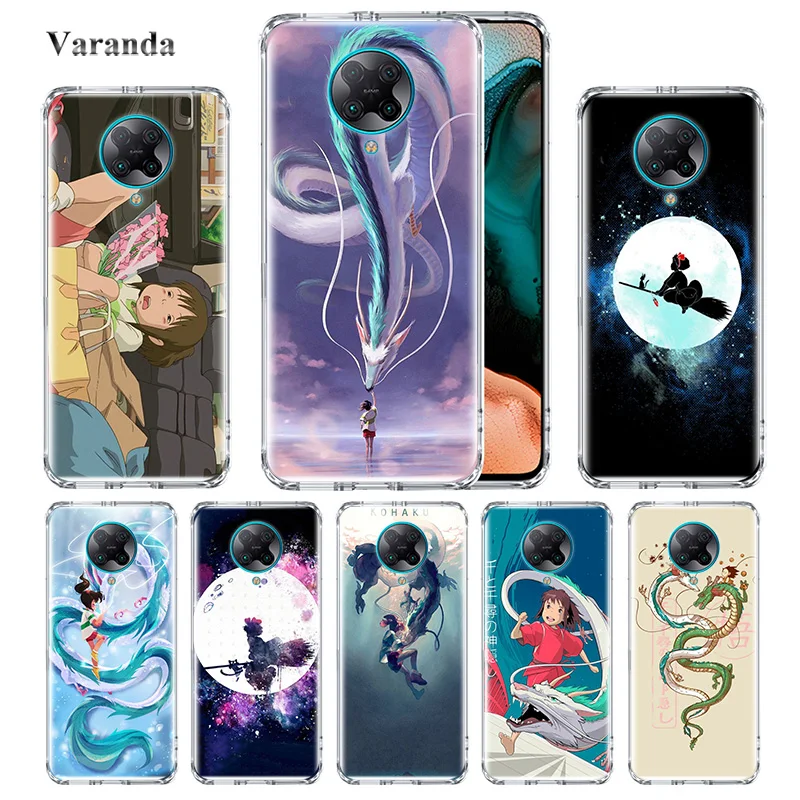 

Comie Studio Ghibli Cases for Xiaomi Redmi Note 9S 8T 7 8 9 Pro Max K20 K30 Zoom 8A 7A 6A 6 Soft Phone Shell Cubre