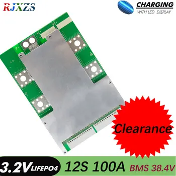 

BMS stock clearance 12S 100A lifepo4 BMS PCM battery protection board bms pcm for electric bike battery cell pack