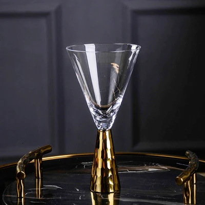 США Artland свет роскошный алмазной огранки кристалл свадьба Шампань Coupe флейта Verre мартини красный бокал для вина Кубок Бар бокал для коктейлей - Цвет: Golden A