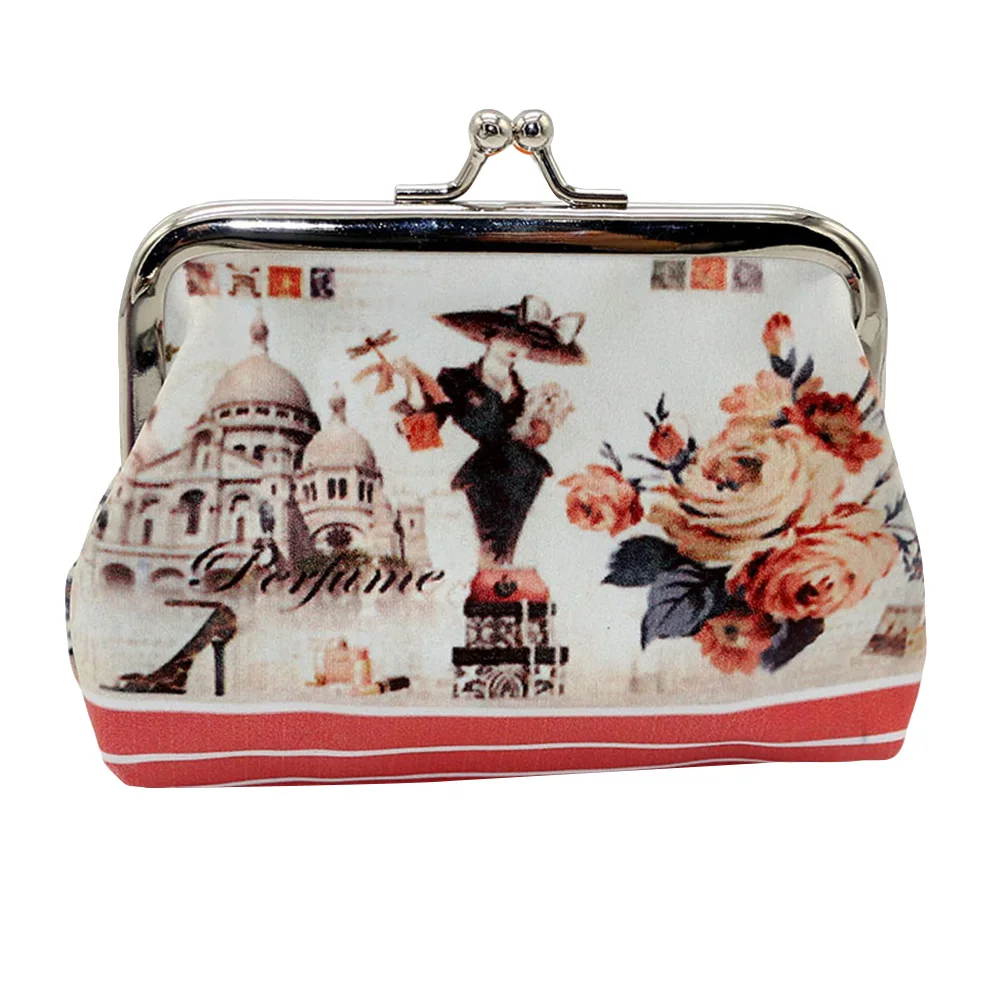 Лидер продаж 2019 женские кошельки для монет милый маленький кошелек с цветочным