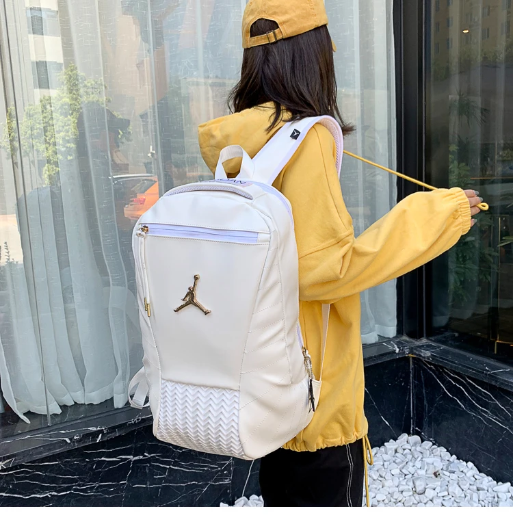 Мужской баскетбольный рюкзак Nike Air Jordan, Большая вместительная спортивная сумка, водонепроницаемые спортивные сумки для женщин