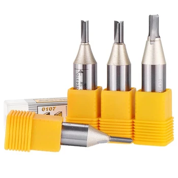 

Upgrade 1/2 Inch Shank Double Flute TCT Straight Router Bit Slot milling Cutter Golden Coated CNC Carbide Wood Cutting Tool