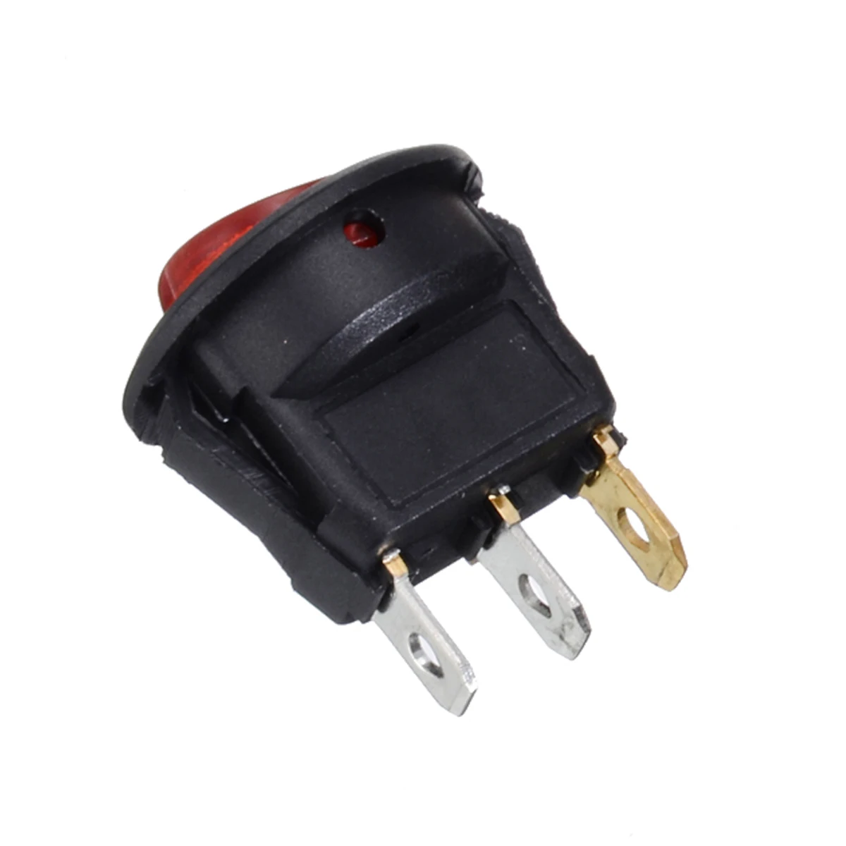 4 шт 12V 16A на включения/выключения круглый тумблер светодиодная подсветка для автомобиля приборной панели автомобиля тире лодка Ван Переключатели SPST для авто желобковый выключатель Запчасти
