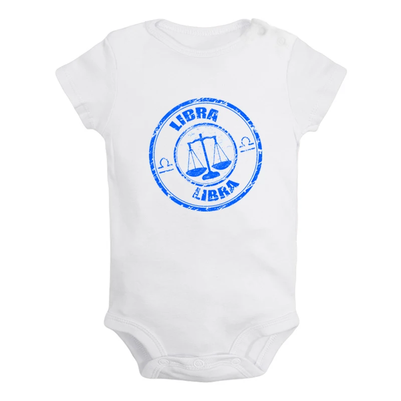 ieBodysuits2027W Libra Sagittarius Созвездие рыб, Одежда для новорожденных девочек и мальчиков, комбинезон с короткими рукавами, комбинезон, хлопок - Цвет: ieBodysuits2027W