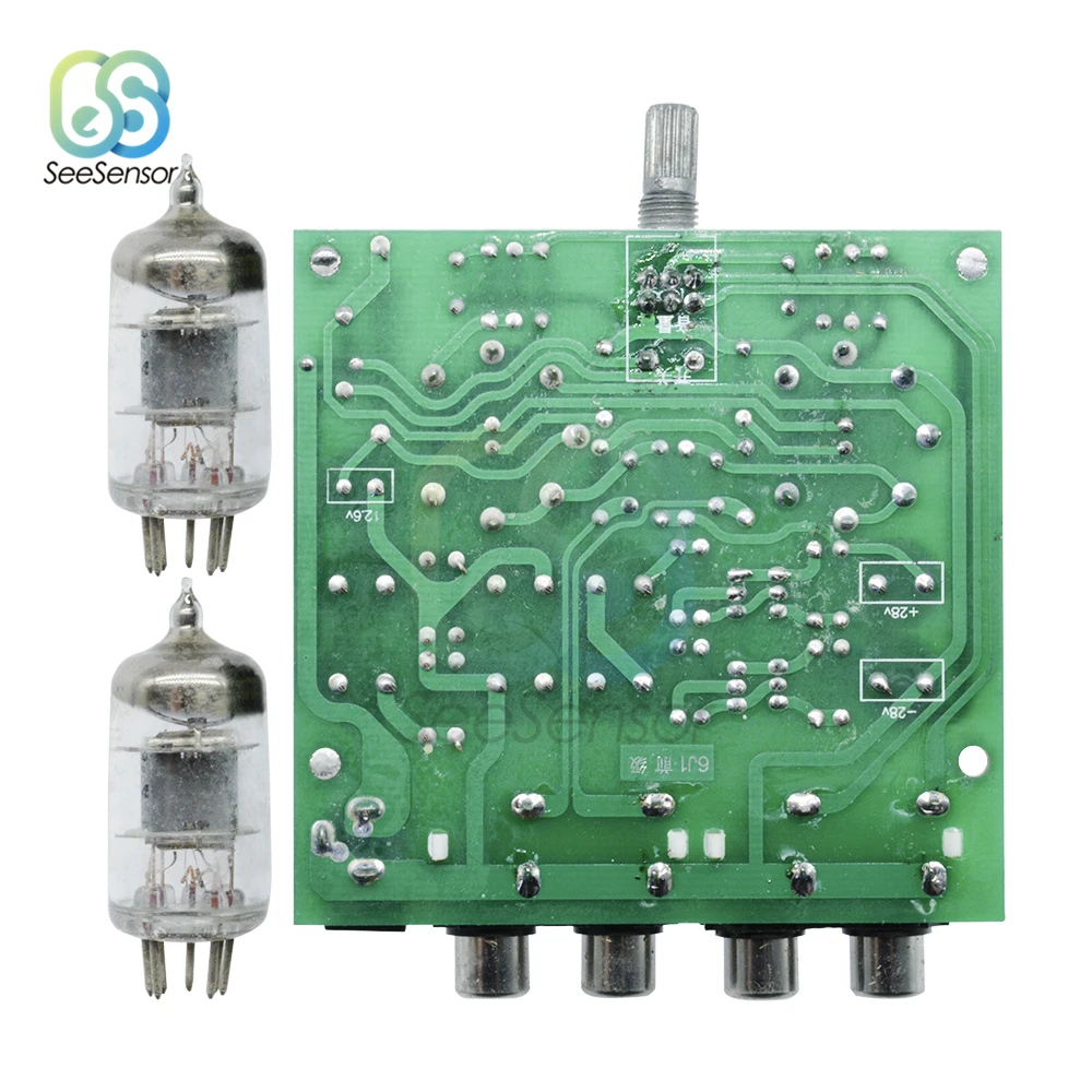 Tubayia - Preamplificatore Stereo HiFi Amplificatore Cuffie Preamp Tube Board Kit DIY - Foto 6