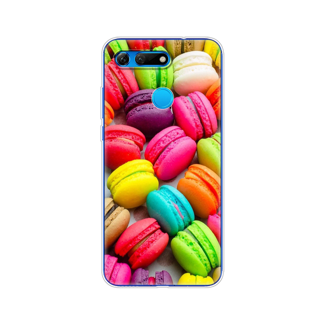 for Honor View 20 V20 Case TPU Funda Soft Silicone Cover For Honor V20 Capa Cute Animal pattern Silicone Phone