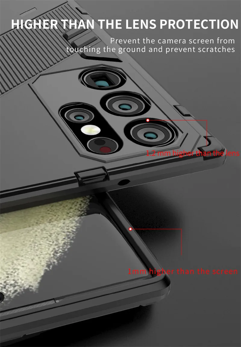Armor Shockproof Phone Case with Durable Back Cover