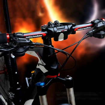 

Mountain Bike Folding Handlebar Bicycle Crossbar Handlebar 25.4/31.8mm Aluminum Alloy Mountain Bike Accessories