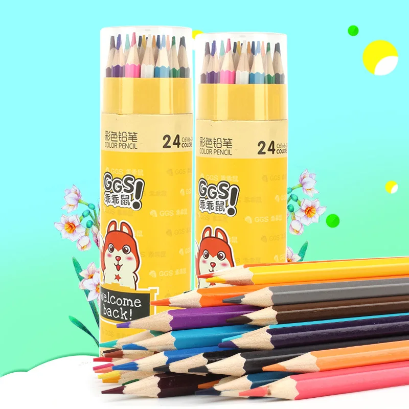 

Soonye Colored Pencil Oily Color Lead Students Kindergarten Graffiti Painting Kit Children Fill Fine Art Brush