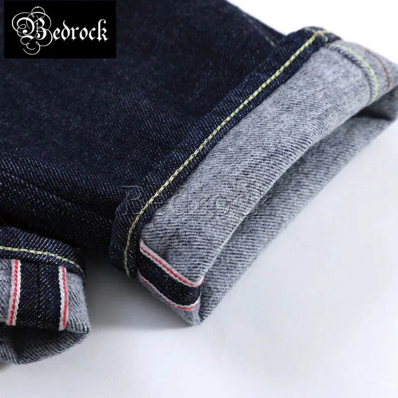 MBBCAR 11oz Summer selvedge denim unwashed primary indigo jeans Amekaji one washed jeans slim cropped pants pencil pants 7120A 5