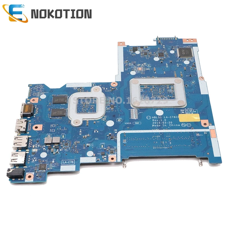 NOKOTION ABL51 LA-C781P 813971-501 813971-001 основная плата для ноутбука hp 15-AF материнская плата HD8600 2 Гб GPU A8-7410 cpu DDR3