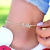 Custom Nameplate Ankle Bracelet Femme Personalized Name Anklet Stainless Steel Leg Chain Daily Wearing Foot Jewelry ► Photo 2/6