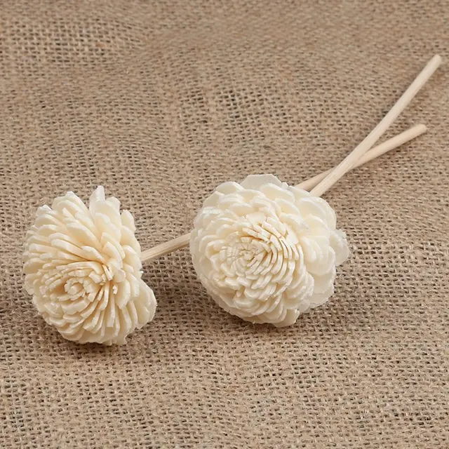 Bastoncini per diffusori di profumo di fiori artificiali bastoncini  ondulati in Rattan Reed diffusore di profumo sostituzione bastoncini di  ricarica deodorante per ambienti - AliExpress