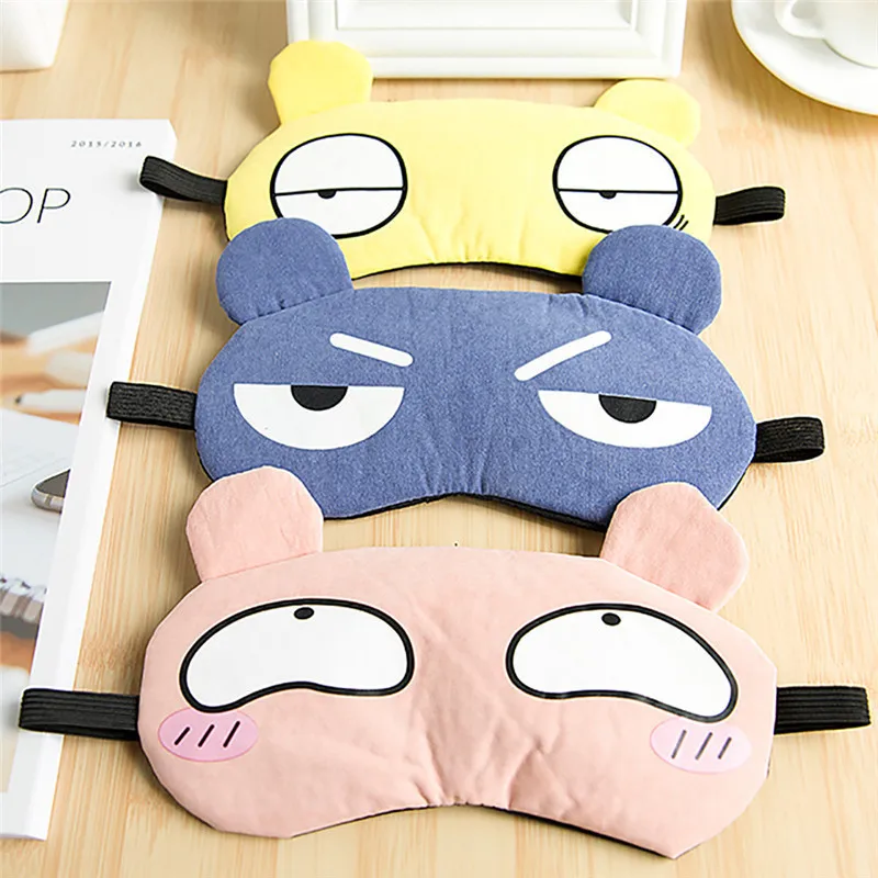 

Cross Border Currently Available Ice Pack Ice Compress Sleep Funny Eye Patch Shading Breathable South Korea Cool Cute Cartoon Pu