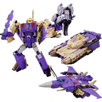 

IDW Titan Returns Transformation Triple Changer LG59 Blitzwing LG60 Overlord Model Action Figure Toy Model Gift