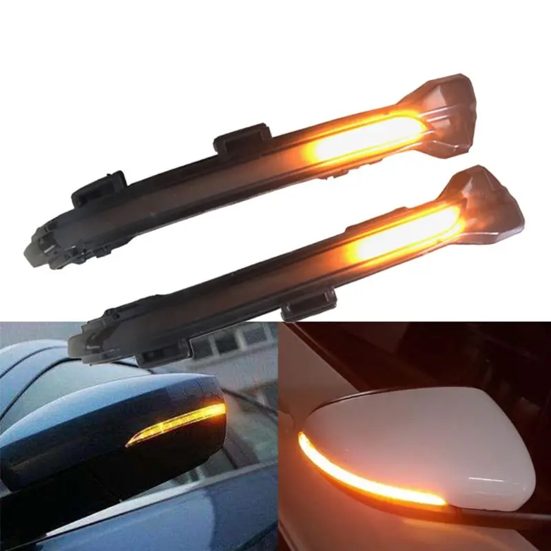 

2PCS For Golf MK7 7.5 Dynamic Blinker LED Turn Signal Side Mirror Light A6HE