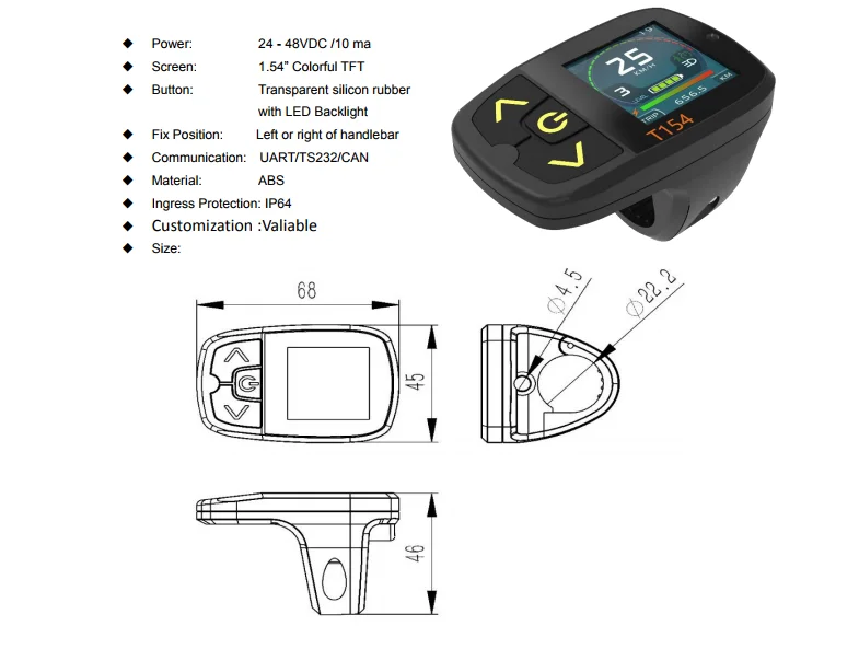 nueva pantalla kp de coloers редактируемое+ controladr DC грех escobillas 36v250w 6kitde преобразования de bicicleta electruca mosfet