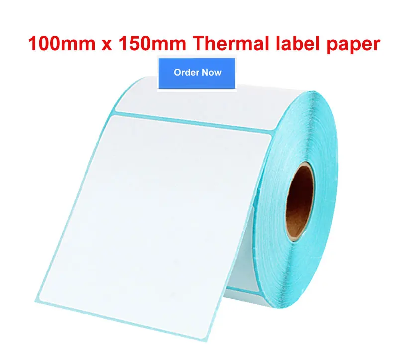 High print speed 152mm/ thermal label printer  thermal barcode printer thermal shipping label printer support QR code mini printeris
