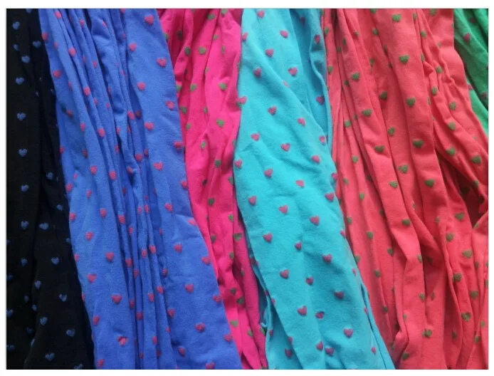Children's Socks Candy Color Jacquard Children Silk Stockings Dotted Base Pantyhose Velvet Girls