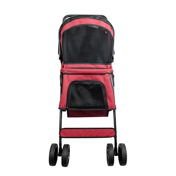 

Large Pet Trolley Dog Folding Space for TravelSmall Cart Four-wheeled Travel Supplies Cat Carrier