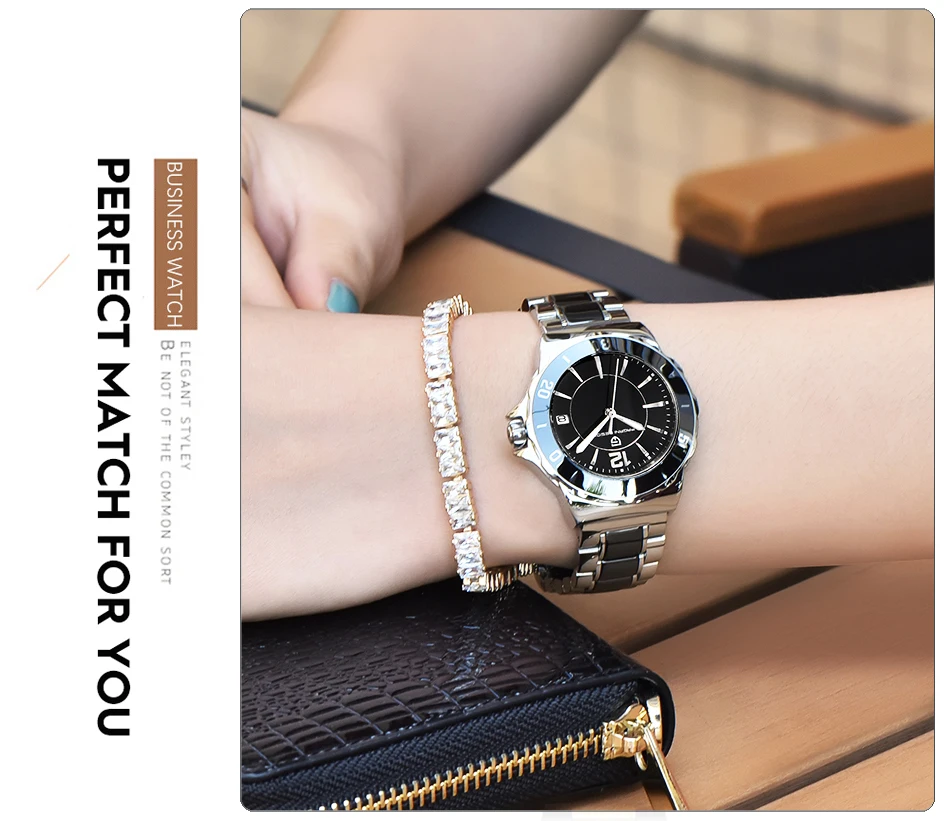 PAGANI Дизайн модные керамические женские классические популярные повседневные кварцевые часы Новые Роскошные женские деловые часы Прямая поставка