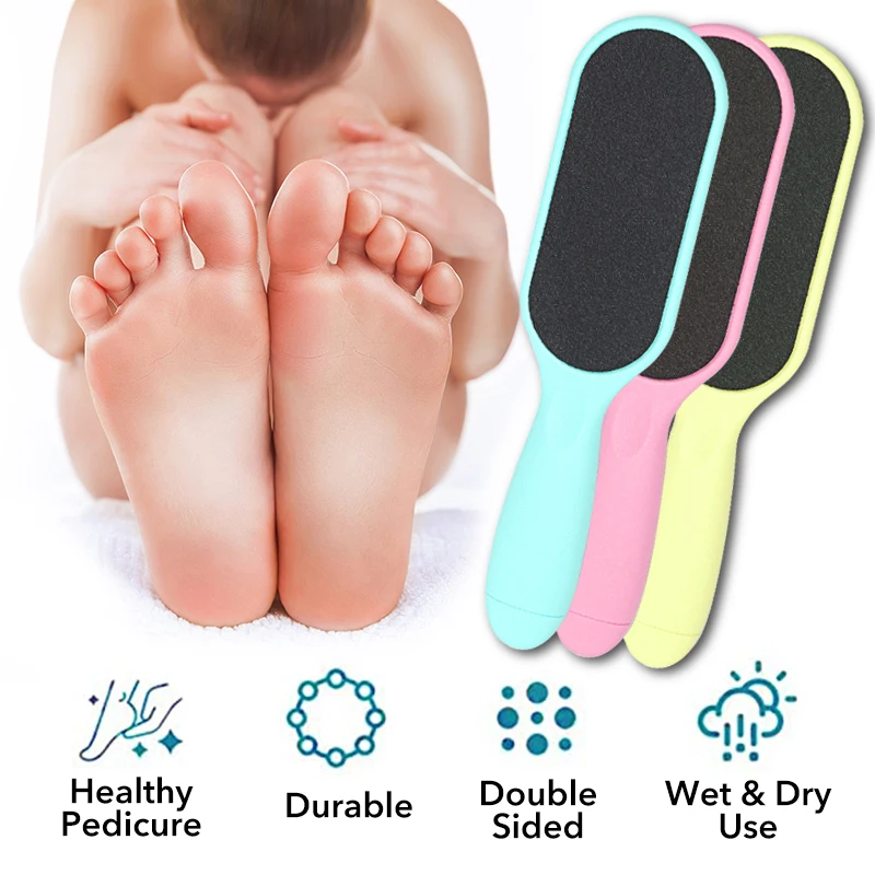 Foot Rasp Profession Double Sided Pedicure Foot Rasp File Cuticle Cleaner Feet Health Care for Hard Dead Skin Callus Remover