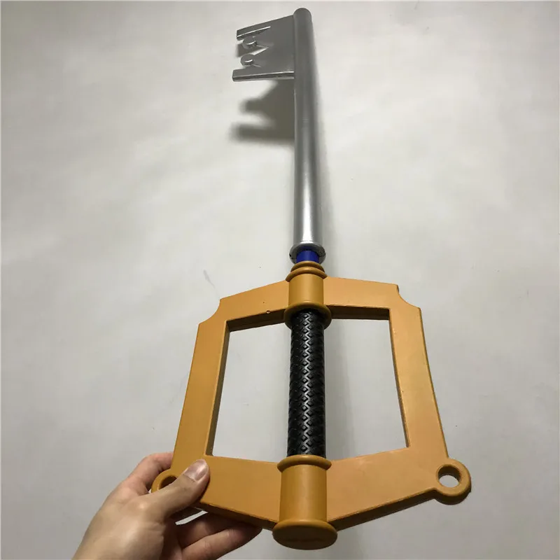 Игра для косплея, реквизит Kingdom Hearts, золотой ключ, 1:1, искусственная кожа, оружие, фильм, аниме, Cos, Детская ролевая игра, подарок, безопасность, 88 см