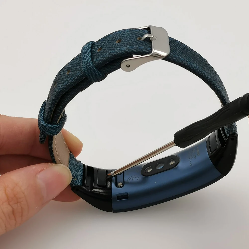 HANGRUI кожаный сменный Браслет ремешок для huawei Honor Band 5 4 Смарт-часы аксессуары ремешок для Honor Band 5 Band 4