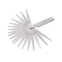 Прямая поставка 0,05-1 мм 20 лезвие щупа Калибр толщина измерительный инструмент метрический зазор наполнитель