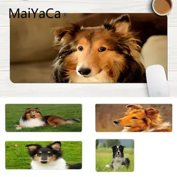 

MaiYaCa Personalized Cool Fashion rough collie border collie Laptop Computer Mousepad Large Lockedge Mouse pad PC Computer mat