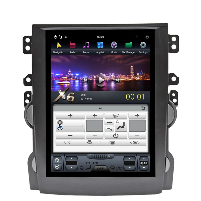 Best NAVITOPIA 10.4inch 4G+64GB Tesla Style Vertical Screen Android 8.1 Car DVD GPS Navigation for Chevrolet Malibu 2012-2015 10