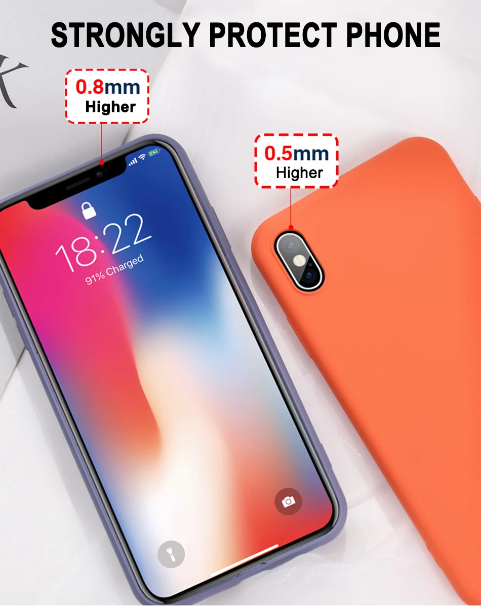 Чехол для iPhone 11 Pro 7 8 Plus X XS чехол для MAX XR жидкий силиконовый мягкий детский кожаный чехол для iPhone 6 6s 7 8 Plus Coque