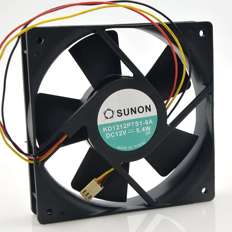 Для Охлаждения SUNON устанавливает KD 1212 ПТС 1-6A1V5.4W4.8W12025 3-жильный шасси вентилятор