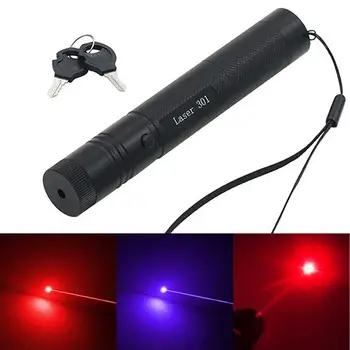 

Powerful Military Red Purple Laser Pointer Pen 5mW Burning Lazer Visible Beam