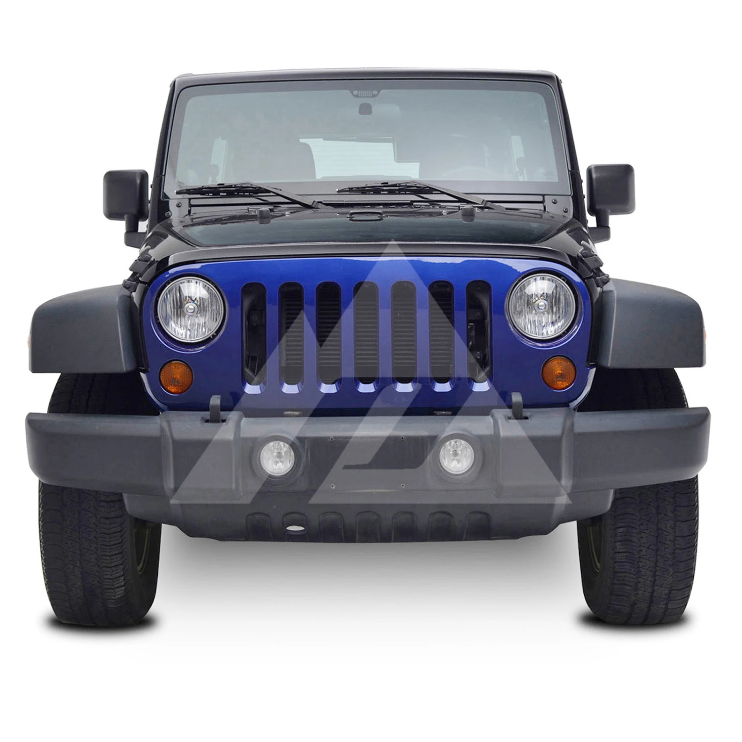 Для 2007 2008 2009 2010 2011 2012 2013 Jeep Wrangler ABS синий упакованы решетка