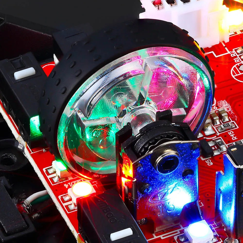 Motospeed V20 RGB Программирование 50000 dpi игровая мышь Профессиональная Регулируемая USB компьютер Wried оптический светодиодный с подсветкой для ПК