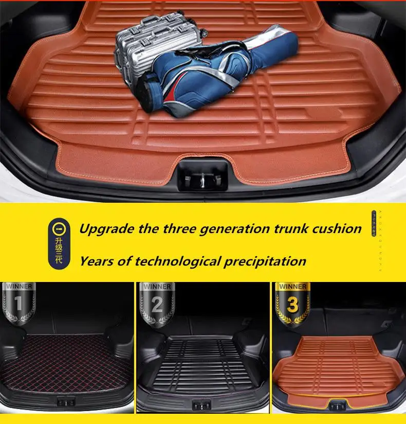 Подходит для NISSAN QASHQAI J11- коврик для багажника задний багажник загрузочный лайнер грузовой пол лоток ковер грязевая защита