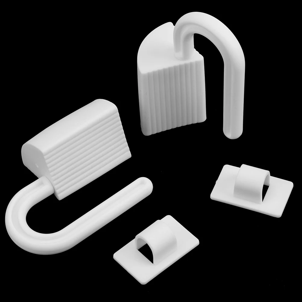 2pcs Baby Kids Children Finger Hands Protector Door Hinge Plastic Pinch Guard Safety Stopper Anti-Pinch Security Door Organizer