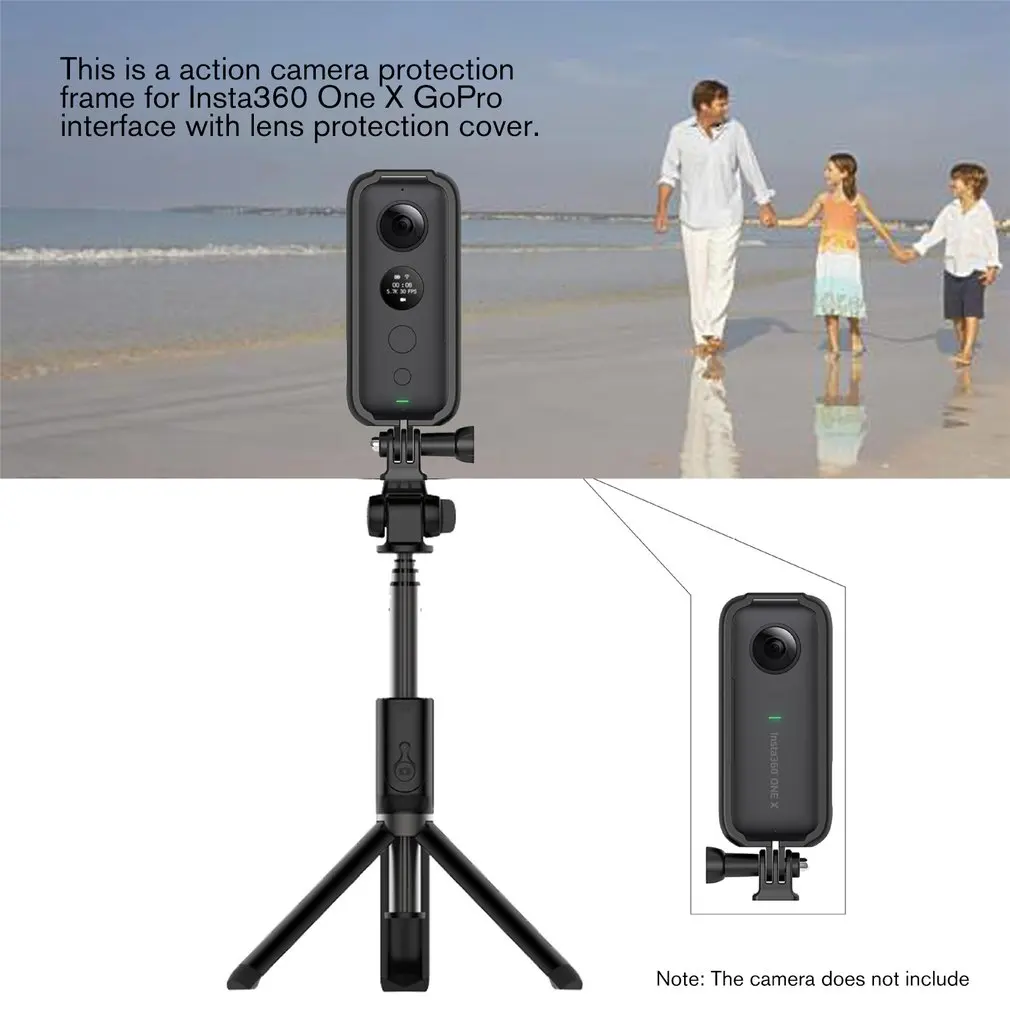 Защитная рамка для экшн-камеры для Insta360 One X GoPro с защитной крышкой для объектива Аксессуары для рамы с кроличьими клетками